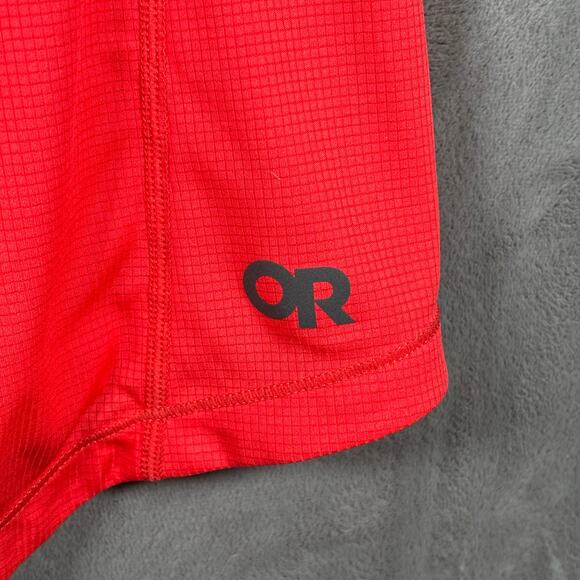 Outdoor Research Women’s Tank Top Size M Red Blue Racerback Activewear - Picture 3 of 5